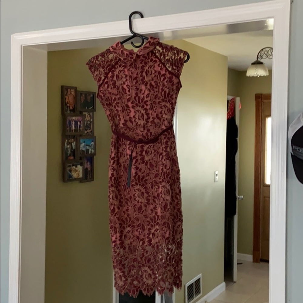 New York Co Eva Mendez size 2 red dress